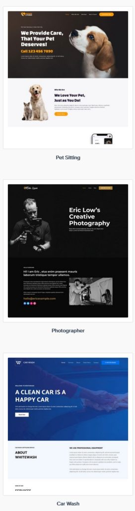 astral web site design example templates 6-a