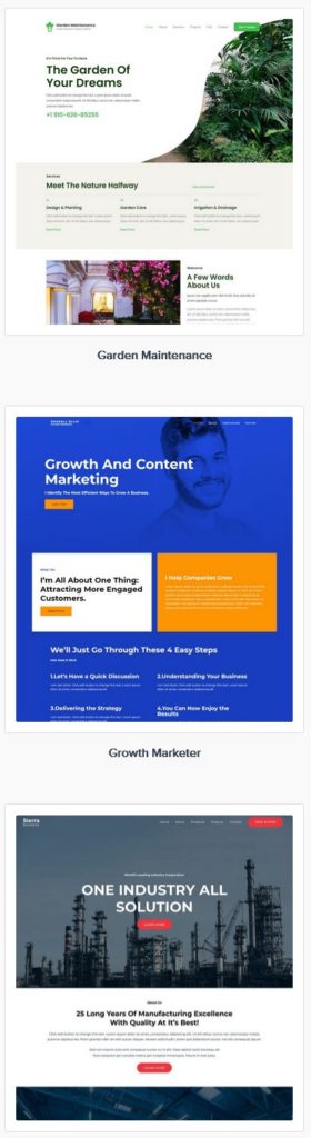 astral web site design example templates 8-c